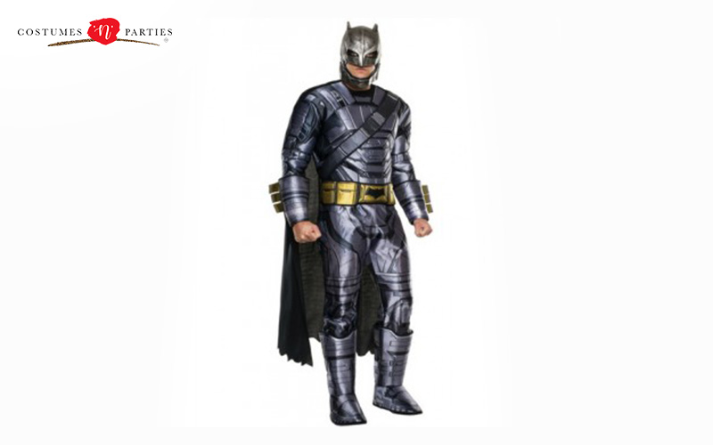 A full-body Batman costume for a party